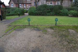 Allocated parking spaces- click for photo gallery